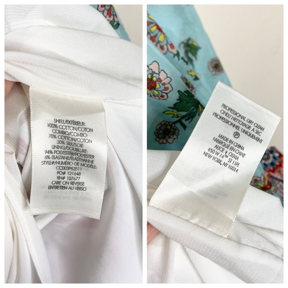 Alice + Olivia Raya Mandarin Collar Mini Dress (Sz 4) Paloma Floral Print - Picture 14 of 16